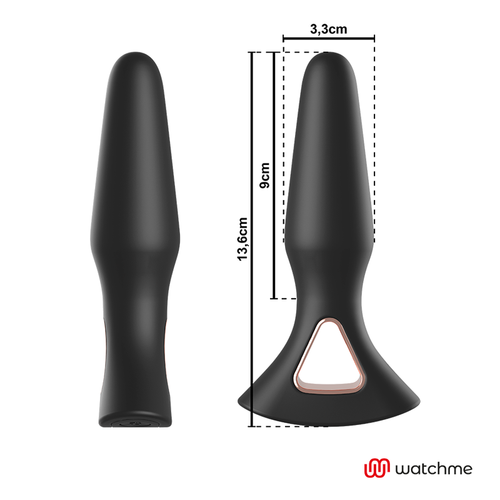 ANBIGUO - WATCHME CONTROLE REMOTO VIBRADOR ANAL PLUG ALEXANDRU