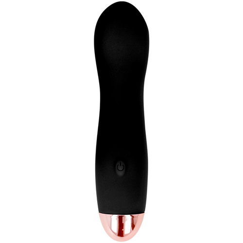 DOLCE VITA - VIBRADOR RECARREGÁVEL ONE BLACK 10 SPEED