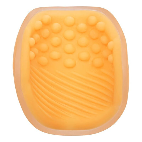 CALEXOTICS - MASTURBADOR BEADED GRIP LARANJA