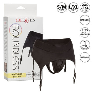 CALEXOTICS - BOUNDLESS TANGA COM LIGA L/XL