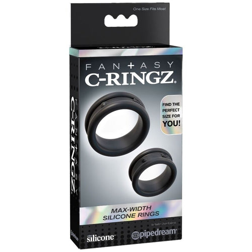 FANTASY C-RINGZ - ANÉIS DE SILICONE MAX / WIDHT