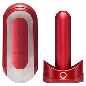 TENGA - FLIP 0 ZERO VERMELHO COM AQUECEDOR