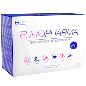 EUROPHARMA - TAMPÕES DE AÇÃO 6 UNIDADES