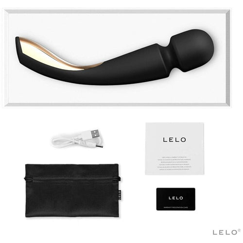 LELO - SMART MEDIUM WAND 2 MASSAGER PRETO