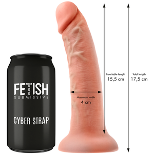 FETISH SUBMISSIVE CYBER STRAP - ARNÊS COM DILDO E BALA CONTROLE REMOTO TECNOLOGIA WATCHME S