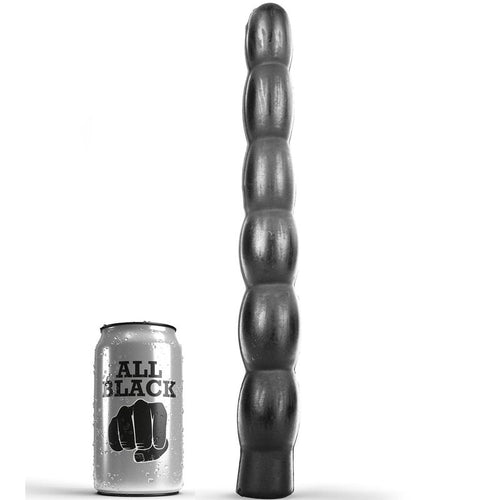 ALL BLACK - DILDO ANAL 32 CM