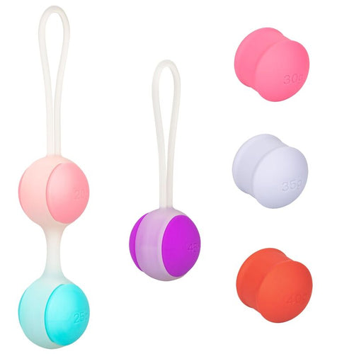 CALEXOTICS - SHE-OLOGY CONJUNTO BOLAS KEGEL INTERCAMBIVEIS