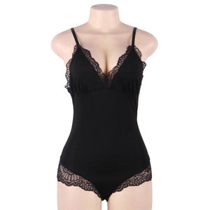 QUEEN LINGERIE - LACE TEDDY S/M