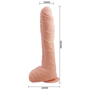 BAILE - DILDO PELE REALISTA ALEX 27 CM