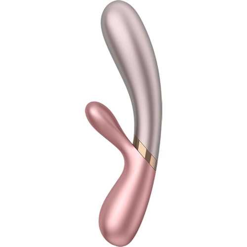 SATISFYER - VIBRADOR HOT LOVER ROSA & BEGE