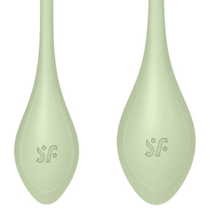 SATISFYER - CONJUNTO DE TREINO YONI POWER 2 VERDE