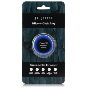 JE JOUE - ANEL DE SILICONE AZUL ESTRANGULAMENTO MÍNIMO