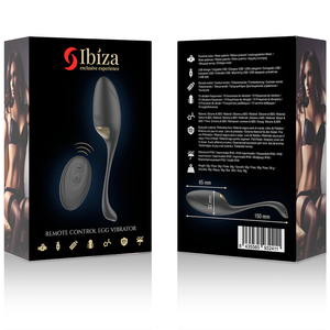 IBIZA - CONTROLE REMOTO DO VIBRADOR DE OVO PODEROSO