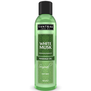 INTIMATELINE - TANTRAS LOVE OIL MUSK BRANCO 150 ML