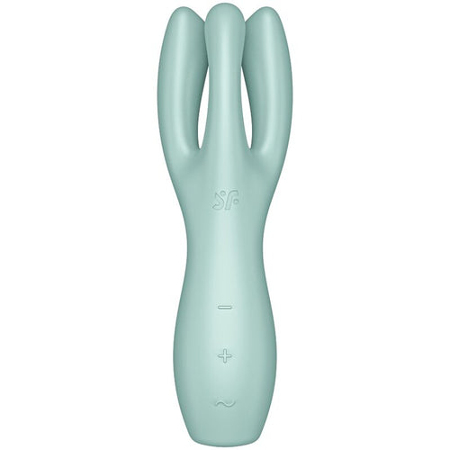 SATISFYER - VIBRADOR THREESOME 3 ROSA