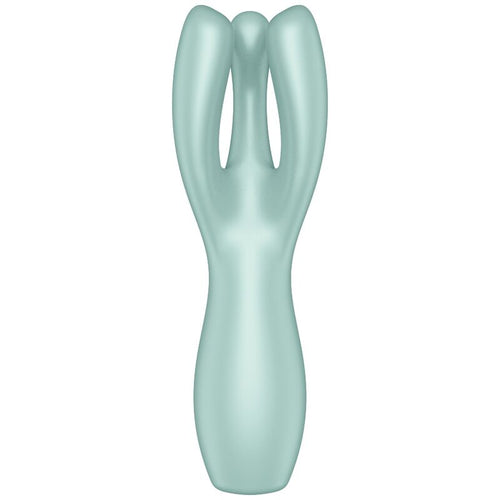 SATISFYER - VIBRADOR THREESOME 3 ROSA