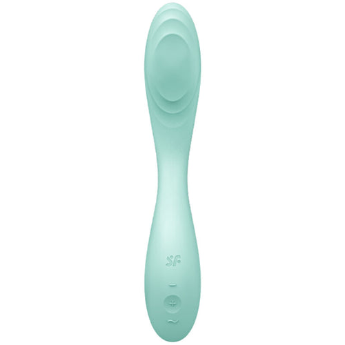 SATISFYER - VIBRADOR RRROLLING PLEASURE GSPOT VERDE