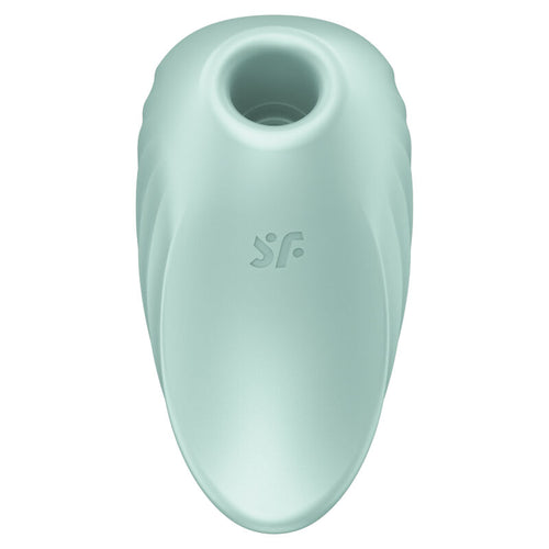 SATISFYER - ESTIMULADOR E VIBRADOR DE PULSO DE AR PEARL DIVER VERDE