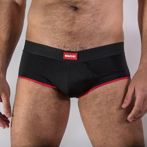 MACHO - MS24A CUECA BRIEF AMARELO ESCURO S