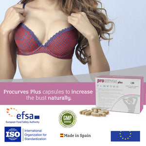 500 COSMETICS - PROCURVES MAIS PÍLULAS NATURAIS DE REFORÇO DA MAMA