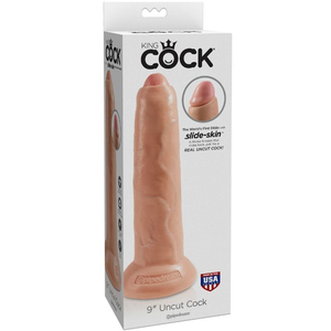 KING COCK - DILDO REALÍSTICO CARNE SEM CORTES 23 CM