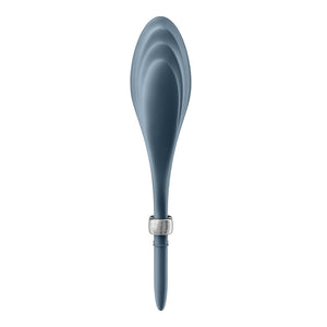 SATISFYER - VIBRADOR DE ANEL DUELISMO AZUL