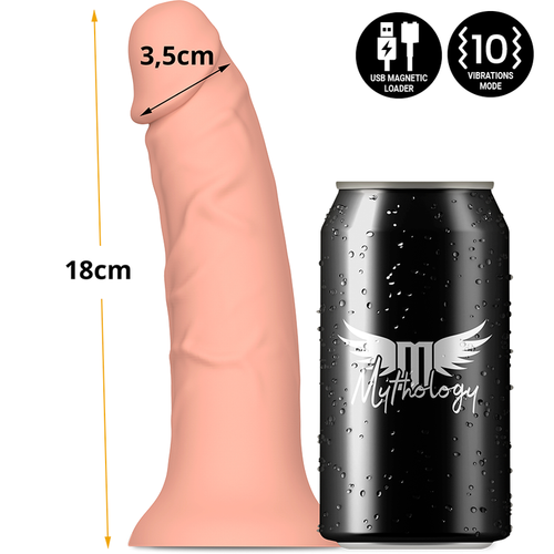 MYTHOLOGY - ASHER ORIGINAL DILDO S - VIBRADOR COMPATÍVEL COM A TECNOLOGIA WATCHME WIRELESS