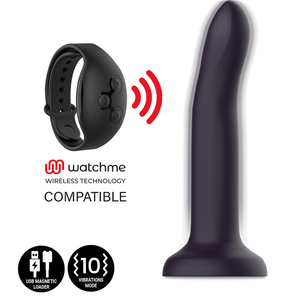 MYTHOLOGY DUMAN MYSTIC DILDO S - VIBRADOR WATCHME TECNOLOGIA SEM FIO COMPATÍVEL