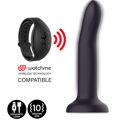 MYTHOLOGY - DUMAN MYSTIC DILDO M - VIBRADOR COMPATÍVEL COM A TECNOLOGIA WATCHME WIRELESS