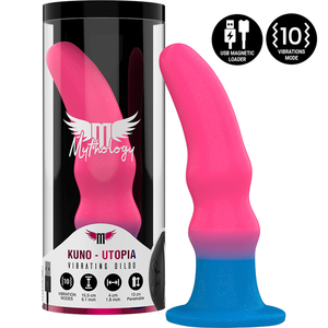 MYTHOLOGY - KUNO UTOPIA DILDO M - VIBRADOR COMPATÍVEL COM A TECNOLOGIA WATCHME WIRELESS