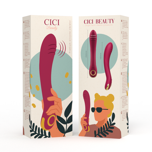 CICI BEAUTY - PREMIUM SILICONE G-SPOT VIBRADOR