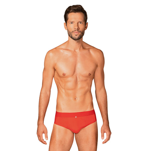 OBSESSIVE - CUECAS BOLDERO VERMELHO S/M