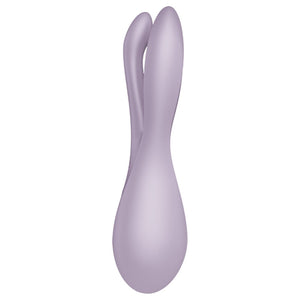 SATISFYER - VIBRADOR THREESOME 2 PRETO