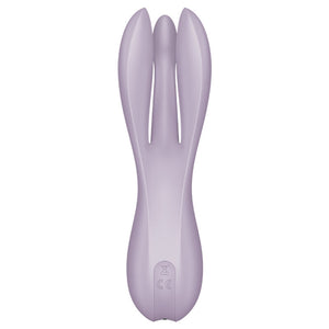 SATISFYER - VIBRADOR THREESOME 2 PRETO