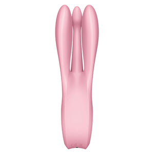 SATISFYER - VIBRADOR THREESOME 1 AZUL