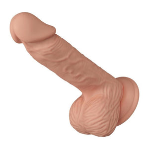 BAILE - LINDO ENCONTRO CATOBLEPAS DILDO REALÍSTICO FLEXÍVEL 20.6 CM NATURAL