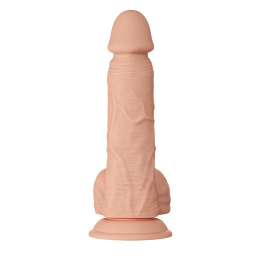 BAILE - BELO ENCONTRO BAHAMUT DILDO REALÍSTICO FLEXÍVEL 21.8 CM NATURAL