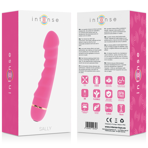 INTENSE - SALLY 20 VELOCIDADES SILICONE ROSA