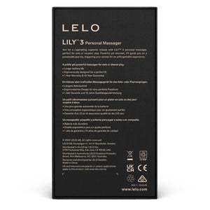 LELO - MASSAGADOR PESSOAL LILY 3 - VERDE POLAR