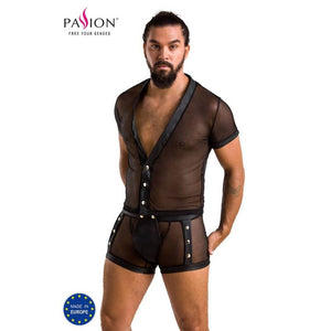 PASSION - 052 CONJUNTO MICHAEL PRETO S/M