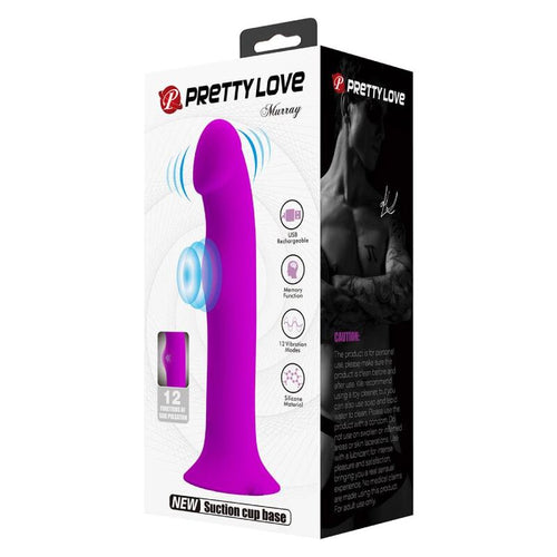 PRETTY LOVE - VIBRADOR MURRAY E ESTIMULADOR G-POINT ROXO