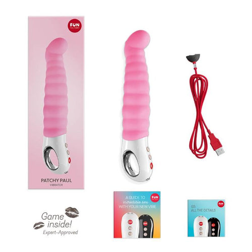 FUN FACTORY - PATCHY PAUL G5 VIBRADOR G-SPOT CANDY ROSE