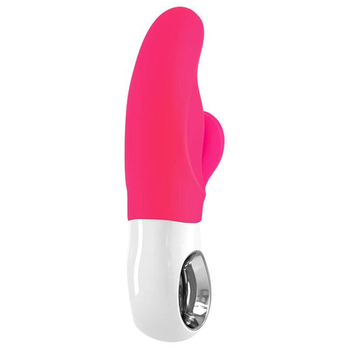 FUN FACTORY - VIBRADOR MISS BI DUAL ROSA BRANCO