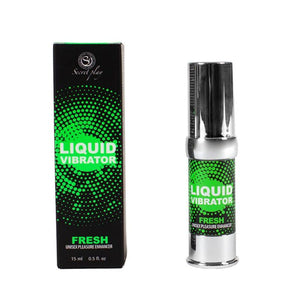 SECRETPLAY - FRESH LIQUID VIBRATOR ESTIMULADOR & INTENSIFICADOR DE PRAZER 15 ML