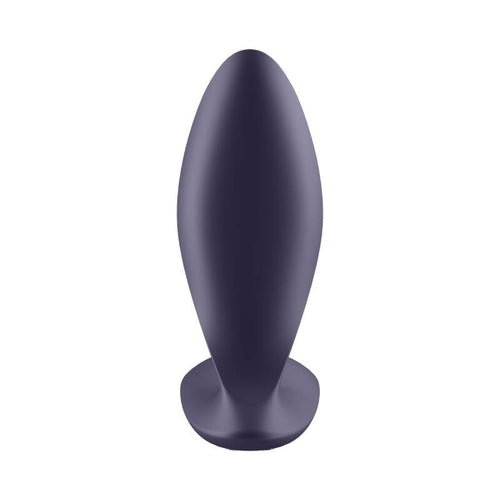 SATISFYER - PLUGUE DE ALIMENTAO ROXO