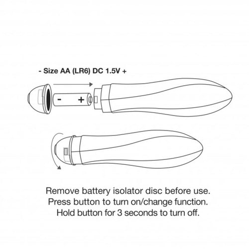 ROCKS-OFF - VIBRADOR TWISTER 10 MODOS