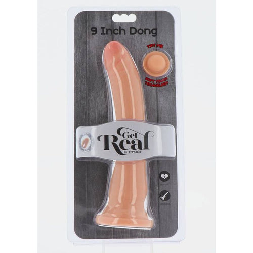 GET REAL - DONG DUAL DENSIDADE PELE 20,5 CM