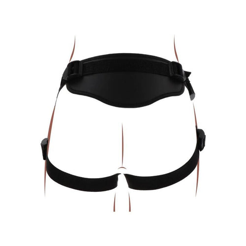 GET REAL - STRAP-ON DELUXE CHICOTE PRETO