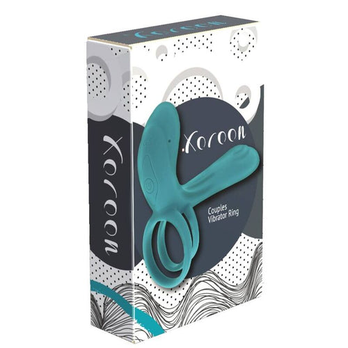 XOCOON - ANEL VIBRADOR PARA CASAIS VERDE