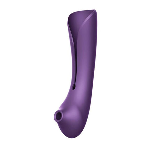 ZALO - QUEEN SET PULSE WAVE CLIT STIM ROXO